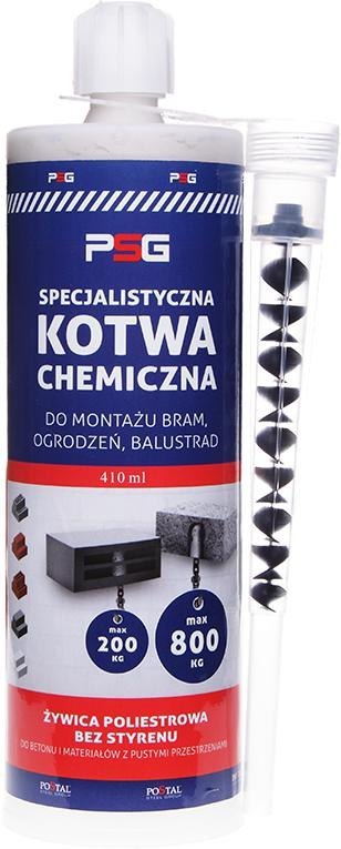Kotwa poliestrowa PSG 71.410 410ml z mieszaczem