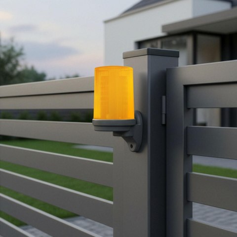 Lampa LED Proxima WALEC.O (pomarańczowa) z wbudowaną anteną 433.92 MHz (12-24V AC/DC lub 230V AC)