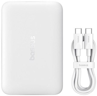Powerbank Baseus EnerFill FM11 Ultra-Mini 10000 mAh 22,5 W PD 3.0 QC 3.0 biały MagSafe + kabel USB-C