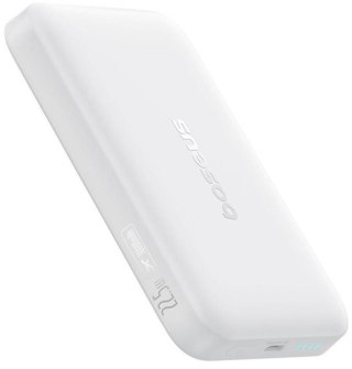 Powerbank Baseus EnerFill FM11 Ultra-Mini 10000 mAh 22,5 W PD 3.0 QC 3.0 biały MagSafe + kabel USB-C
