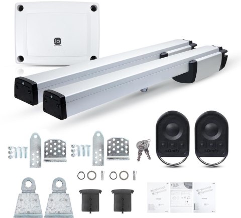 Zestaw Somfy Ixengo L 3S+ IO Standard Pack do 8m bram dwuskrzydłowych