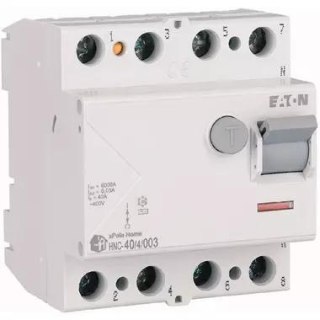 EATON WYŁĄCZNIK RÓŻNICOWOPRĄDOWY 40A 4P 4M 30MA AC 6KA