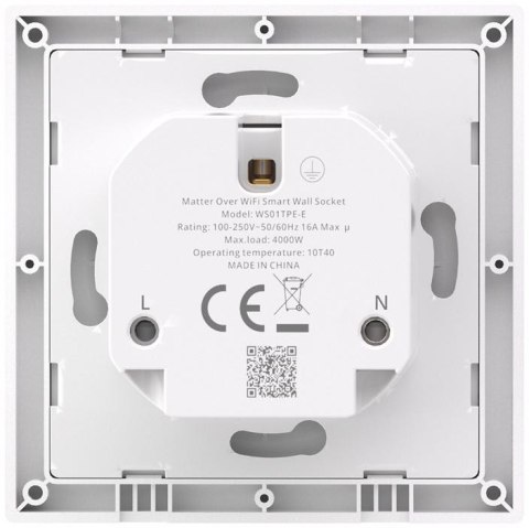 Inteligentne gniazdko ścienne Sonoff WS01TPE-E WiFi (typ E)