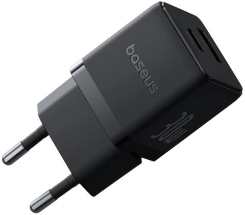 ŁADOWARKA SIECIOWA Baseus Palm P1011160A113-00 30W 1x USB-C 1x USB-A PD 3.0 QC 3.0 CZARNA
