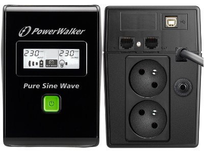 UPS ZASILACZ AWARYJNY PowerWalker VI 600 SW FR