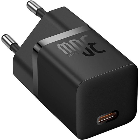 Ładowarka sieciowa Baseus GaN 5 Fast Charger Mini P10110902113-00 30 W USB-C PD 3.0 QC 3.0 + kabel