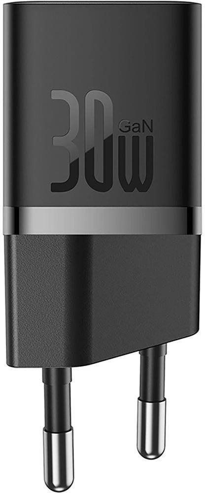 Ładowarka sieciowa Baseus GaN 5 Fast Charger Mini P10110902113-00 30 W USB-C PD 3.0 QC 3.0 + kabel
