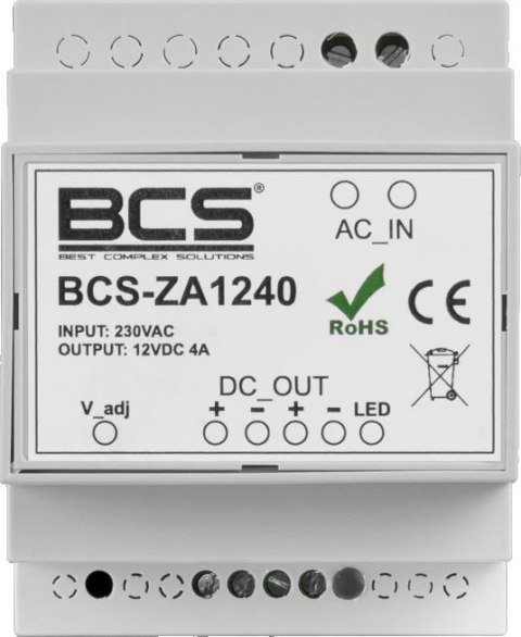 Zasilacz impulsowy BCS POWER BCS-ZA1240