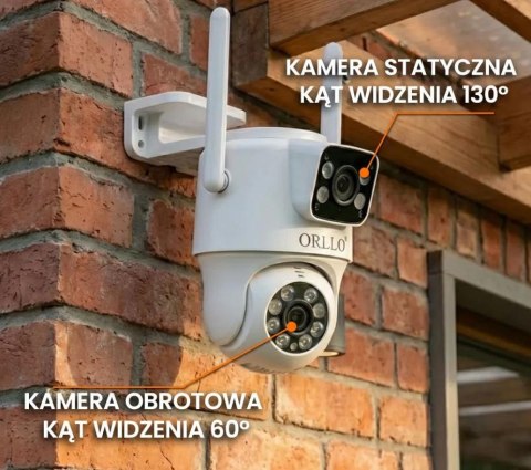 Kamera IP Orllo TZ19 DUAL 4MP+4MP Wi-Fi 4K AI