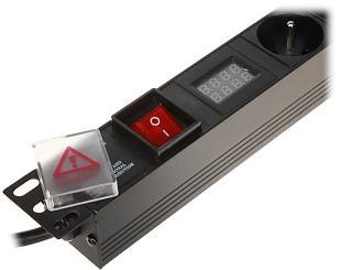 Listwa zasilająca 6 gniazd PD-6/R-VA