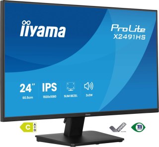 Monitor LED IIYAMA XB2491HS-B1 HDMI DisplayPort IPS 120HZ 1ms HAS PIVOT głośniki