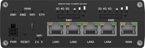 Teltonika RUTM52 router przemysłowy 5G (RUTM52100000)