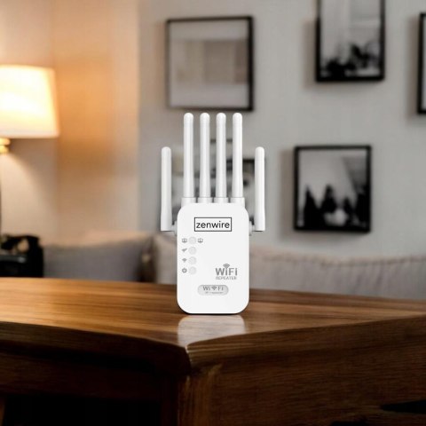 Wzmacniacz Sygnału Zasięgu Sieci Wifi 5G Repeater Zewnętrzny Extender Zenwire WDR611U 300 Mb/s