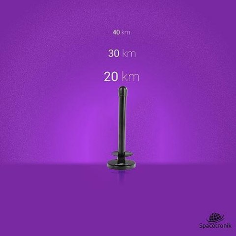Antena magnetyczna DVB-T2 Spacetronik Hook