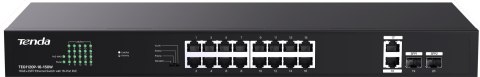 SWITCH POE TENDA TEG1120P-16-150W