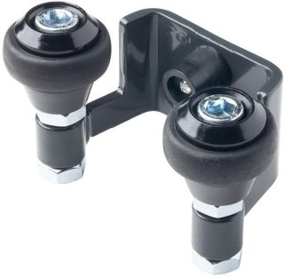 Uchwyt PSG 60.022.9005 42mm górny do bram przesuwnych (2 rolki) kolor czarny RAL9005
