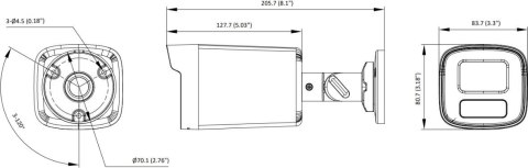 Kamera 4w1 Hikvision DS-2CE10KF3T-LS(2.8mm)(O-STD)