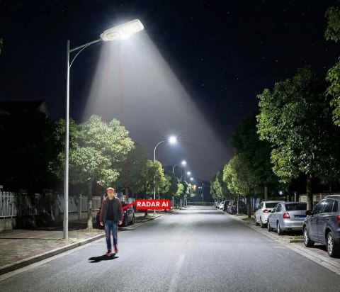 Lampa solarna Orllo 400W z uchwytem