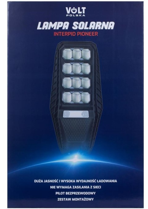 Lampa solarna VOLT POLSKA PIONEER 240 + panel 18W + 18.000mAh + pilot