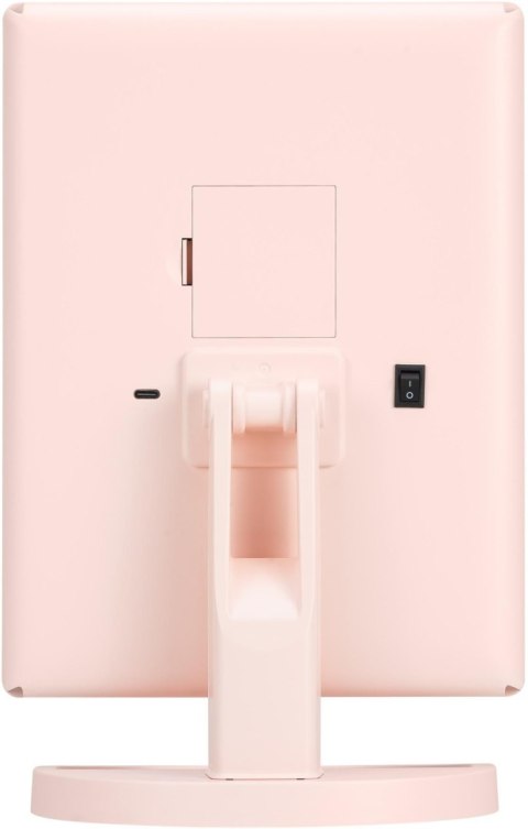 Lusterko do makijażu Humanas HS-ML04 z podświetleniem LED - różowy