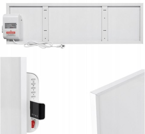 Panel grzewczy IR CRONOS Synthelith PRO CRP-330TWP White