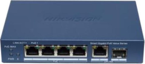 Switch Hikvision DS-3E1506P-EI/M-4P1T1F(O-STD)