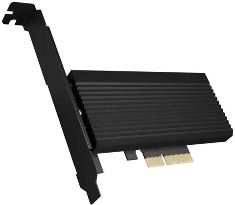 Kontroler IcyBox Karta PCI na M.2 SSD NVMe IB-PCI208-HS z radiatorem