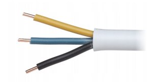 Przewód elektryczny drut okrągły YDY 3x1,5mm2 450/750V MERCOR 100m