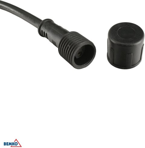 SOLARNA GIRLANDA OGRODOWA LED BRMKO SOLBEE 3W 3000K 10SZT 10M IP65 CZARNA C83-SOB-003BL-3K